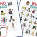 Free Who Questions Speech therapy game